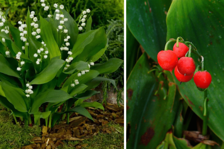 Harilik maikelluke ehk piibeleht (Convallaria majalis) ja tema viljad