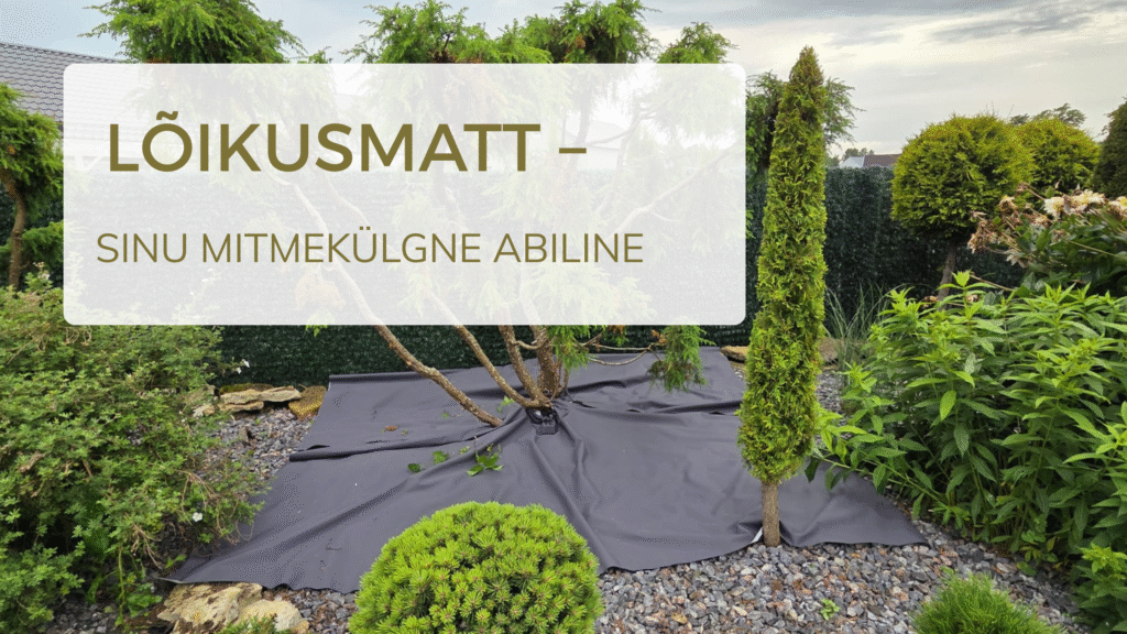 Lõikusmatt – sinu mitmekülgne abiline